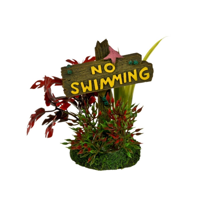 EE-1141 - Exotic Environments® No Swimming Sign - Small